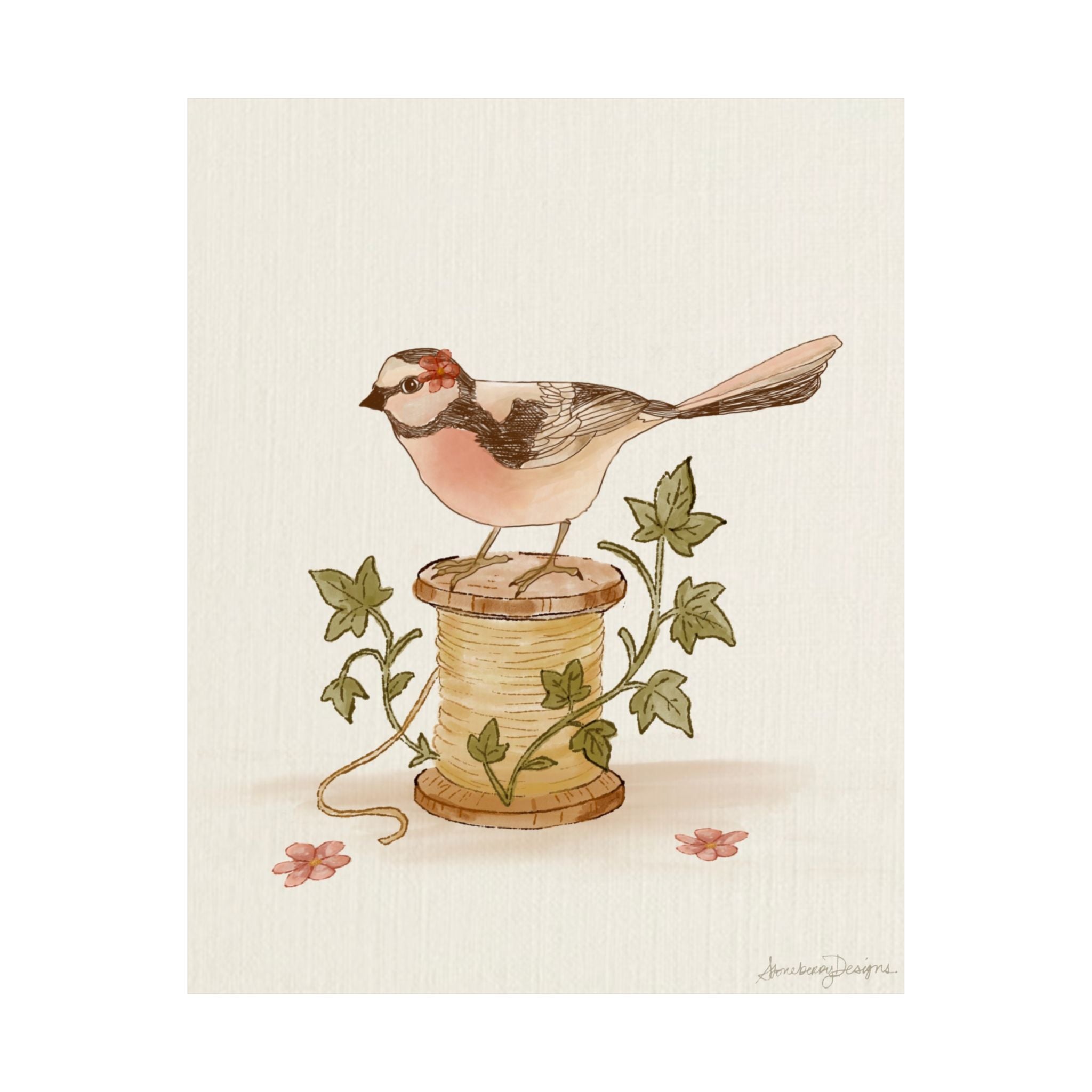 Bird – Woodland Art Print