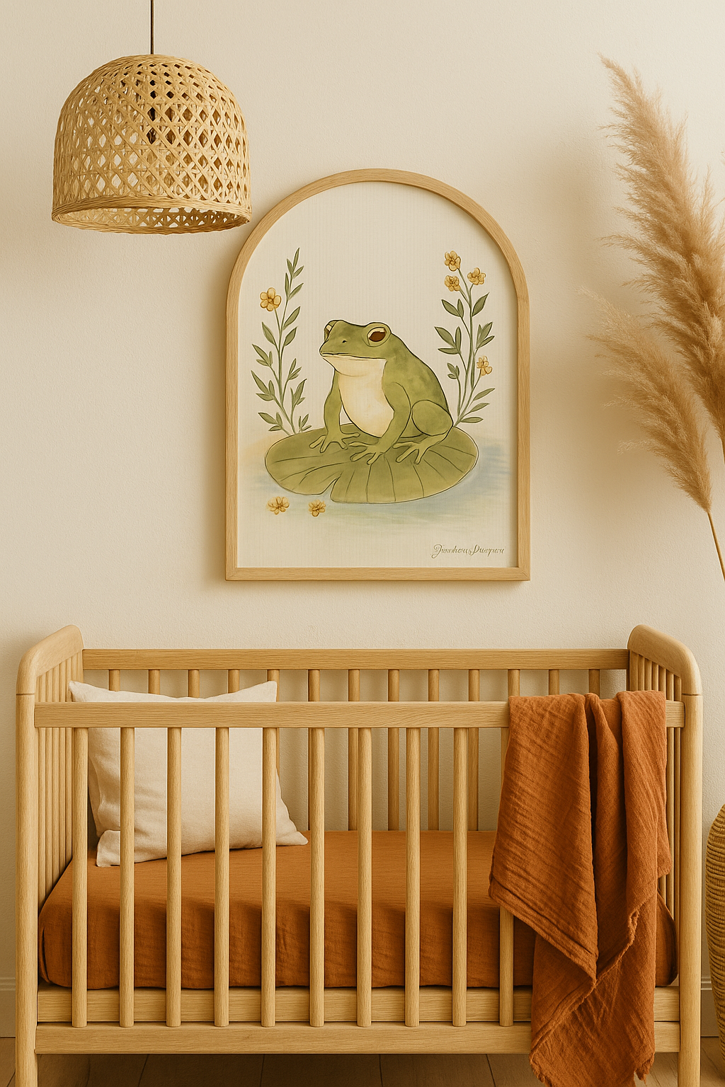 Frog – Woodland Art Print