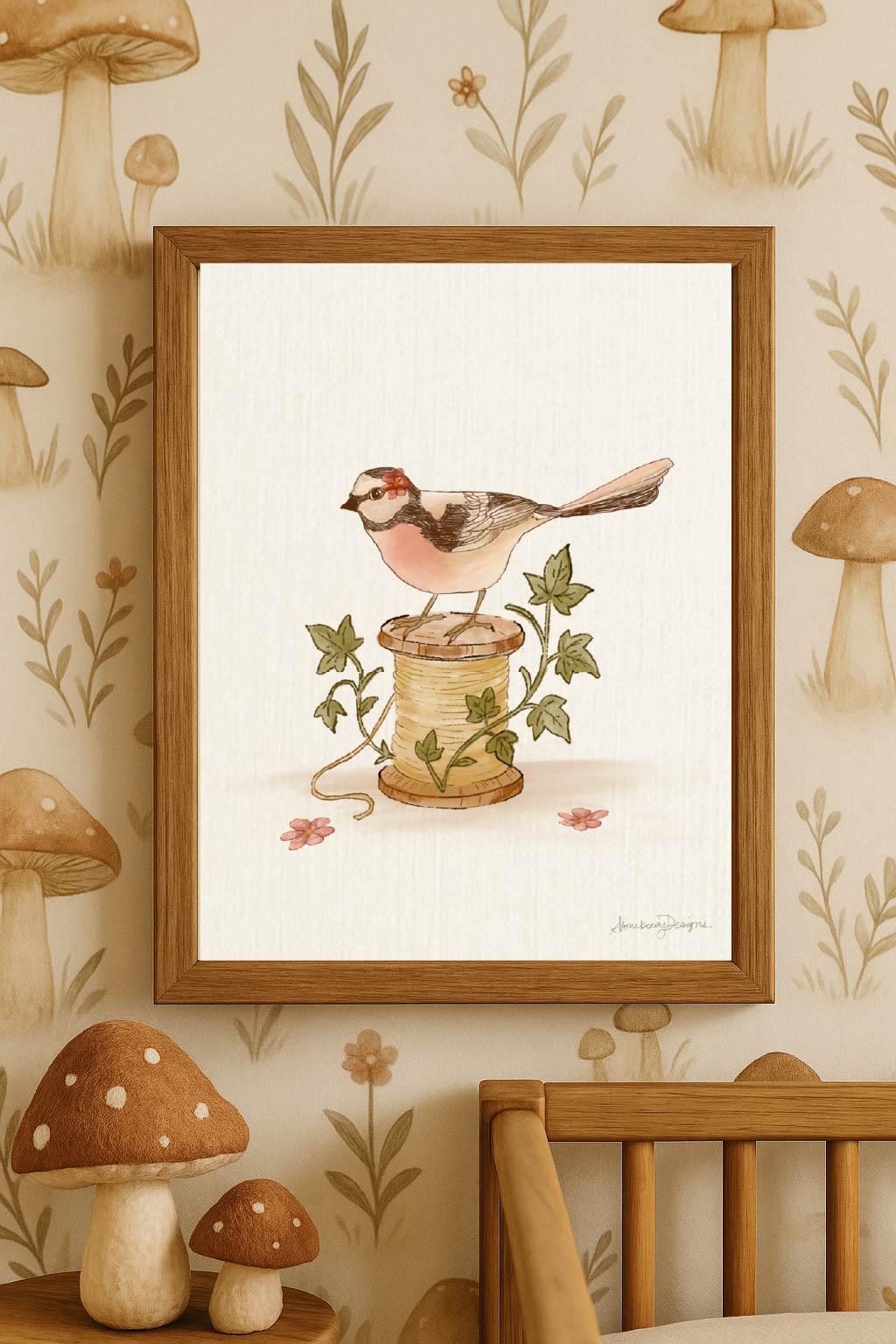 Bird – Woodland Art Print
