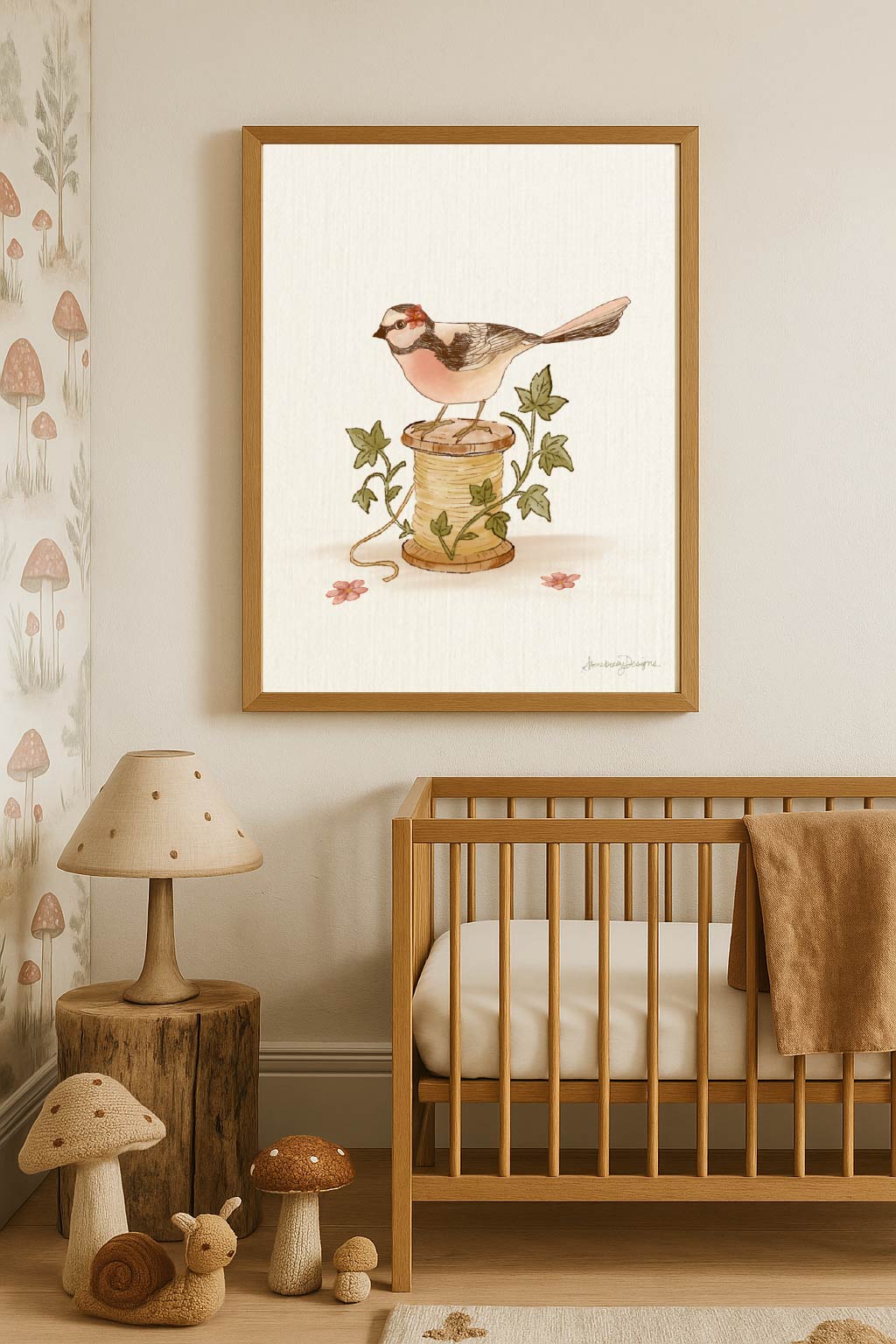 Bird – Woodland Art Print