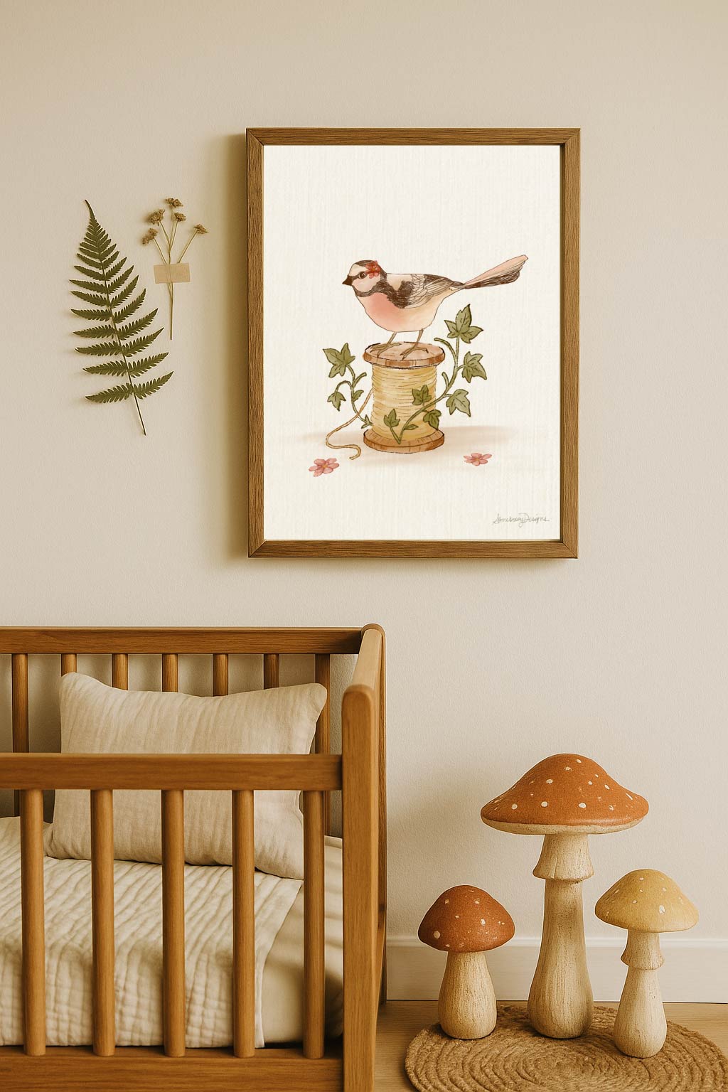 Bird – Woodland Art Print