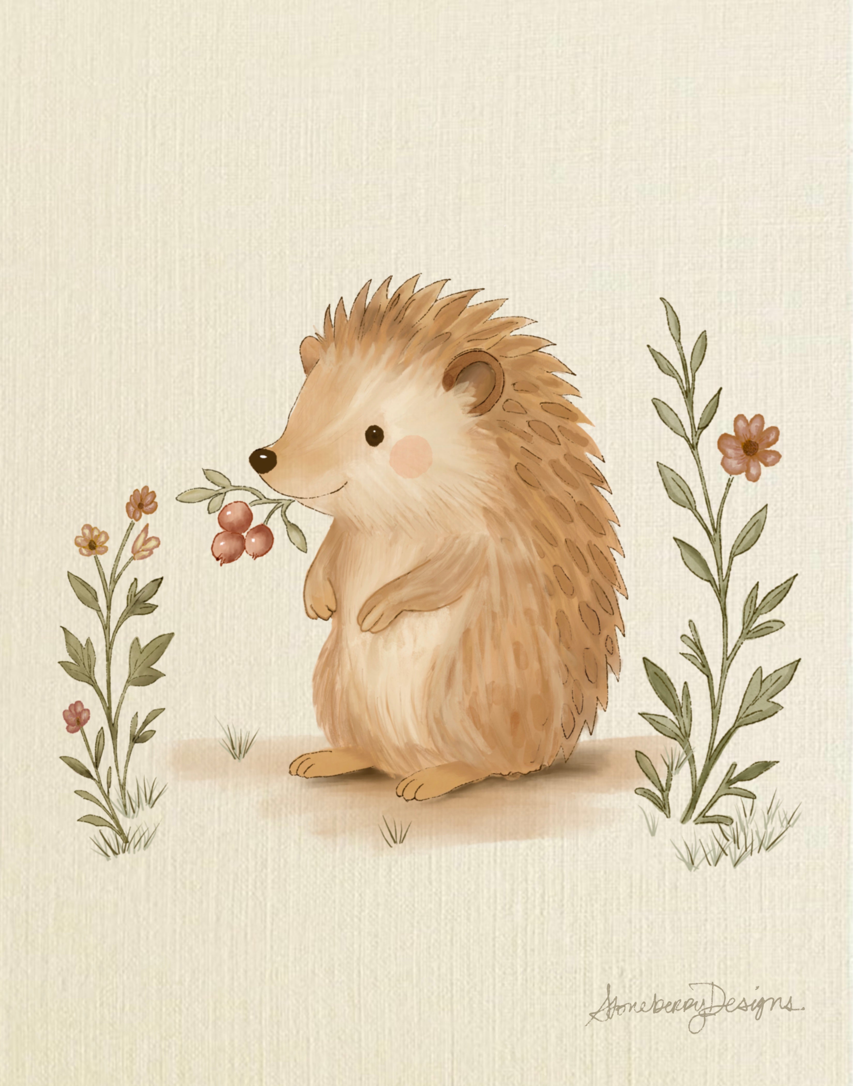 Little Forest Whisper Wall Art - 3 Print Set