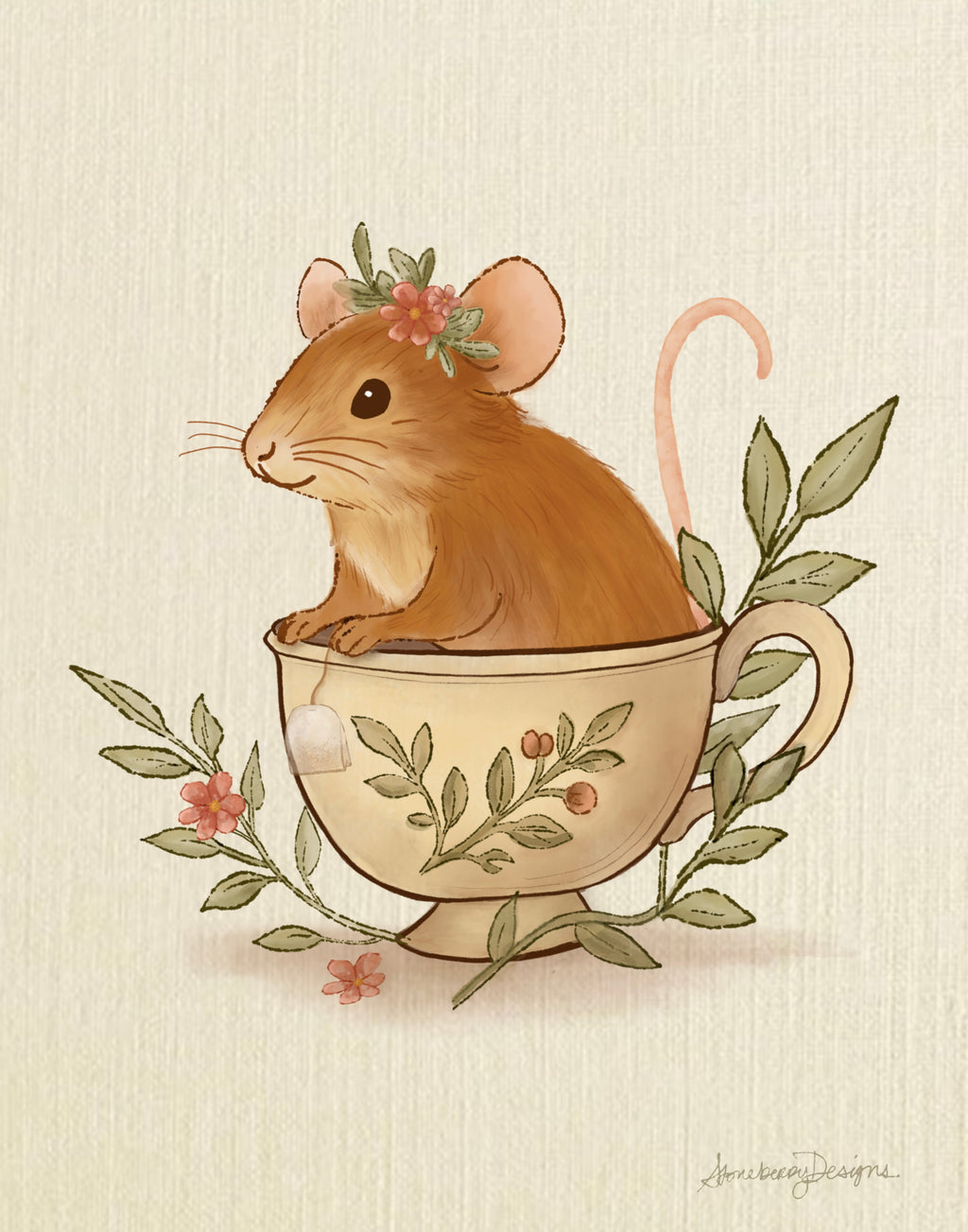 Little Forest Whisper Wall Art - 3 Print Set